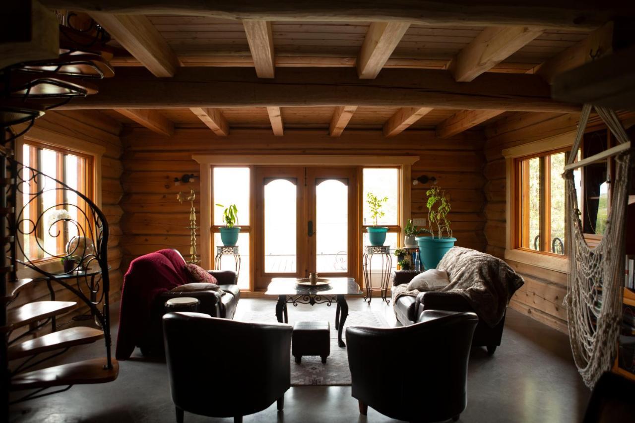 Hebergement "La Maison En Bois Rond" Sainte-Marie Zewnętrze zdjęcie