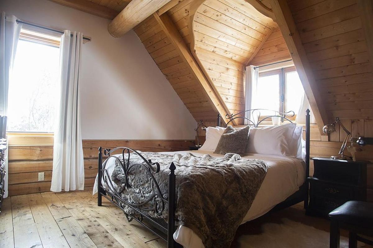 Hebergement "La Maison En Bois Rond" Sainte-Marie Zewnętrze zdjęcie