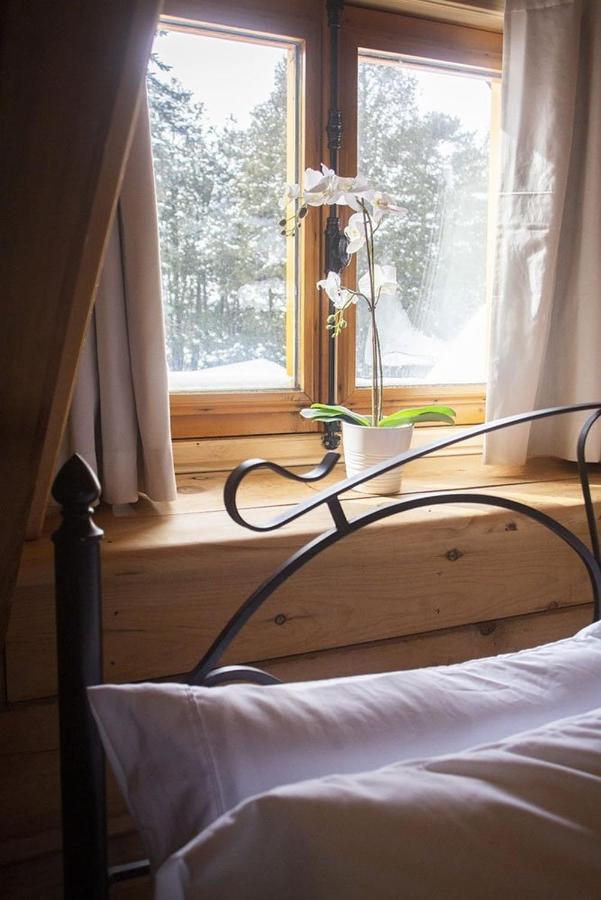 Hebergement "La Maison En Bois Rond" Sainte-Marie Zewnętrze zdjęcie