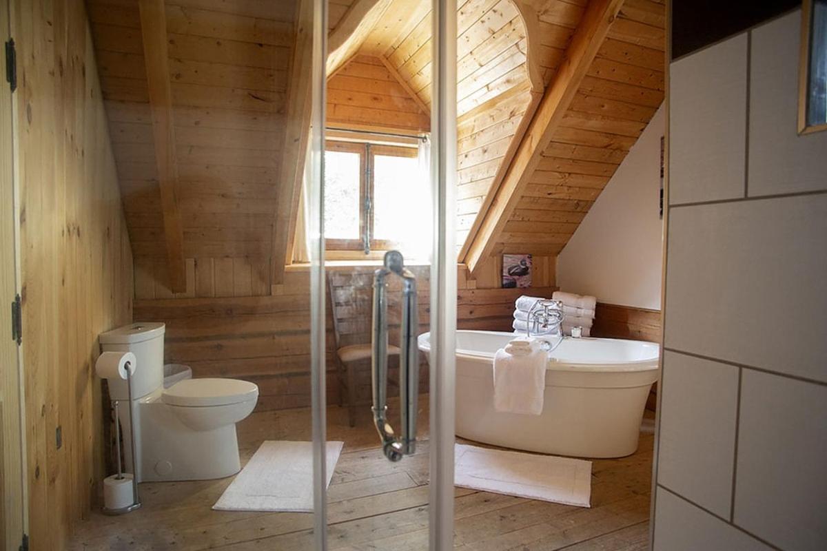 Hebergement "La Maison En Bois Rond" Sainte-Marie Zewnętrze zdjęcie
