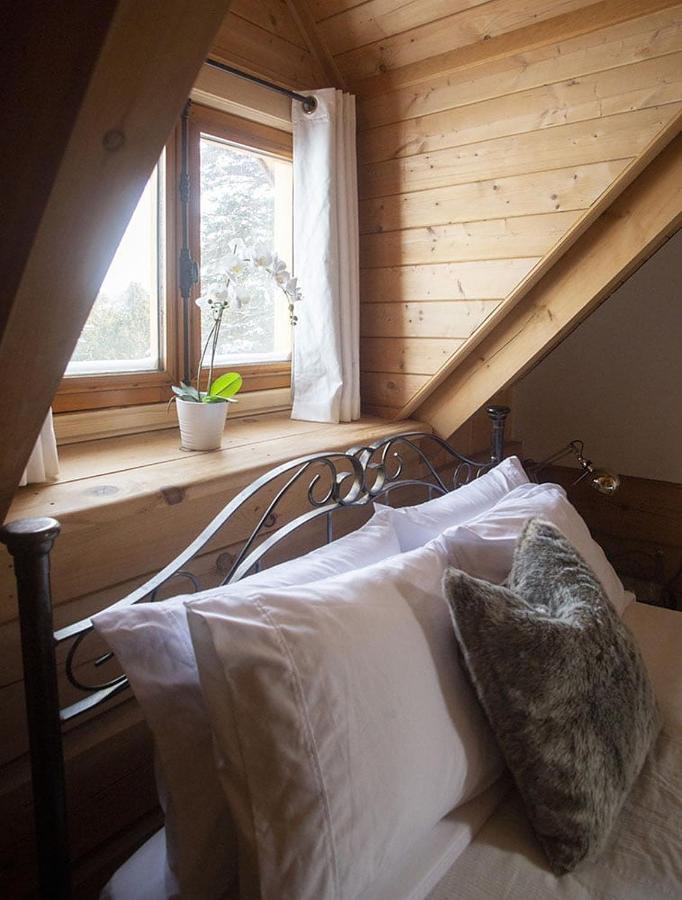 Hebergement "La Maison En Bois Rond" Sainte-Marie Zewnętrze zdjęcie