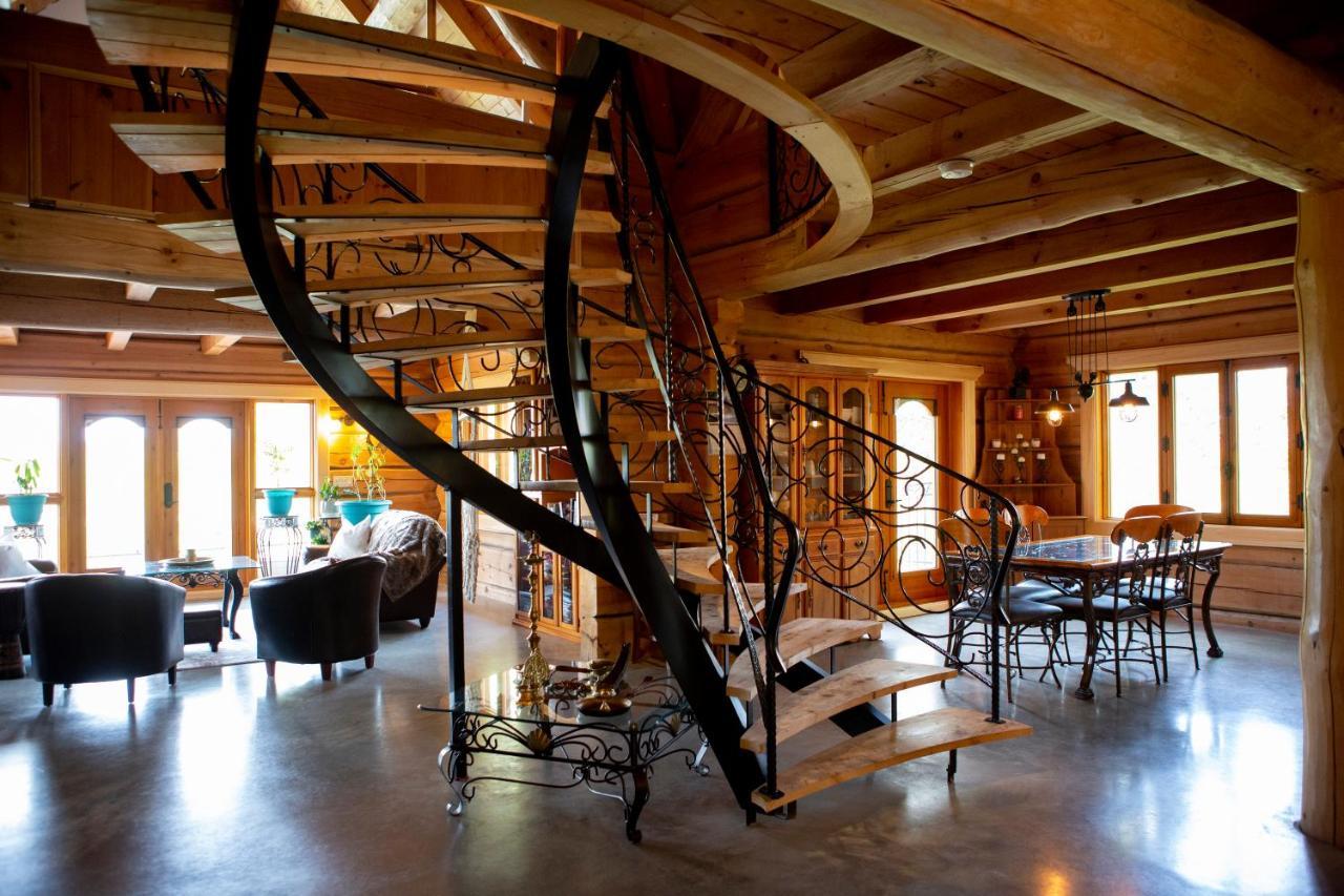Hebergement "La Maison En Bois Rond" Sainte-Marie Zewnętrze zdjęcie