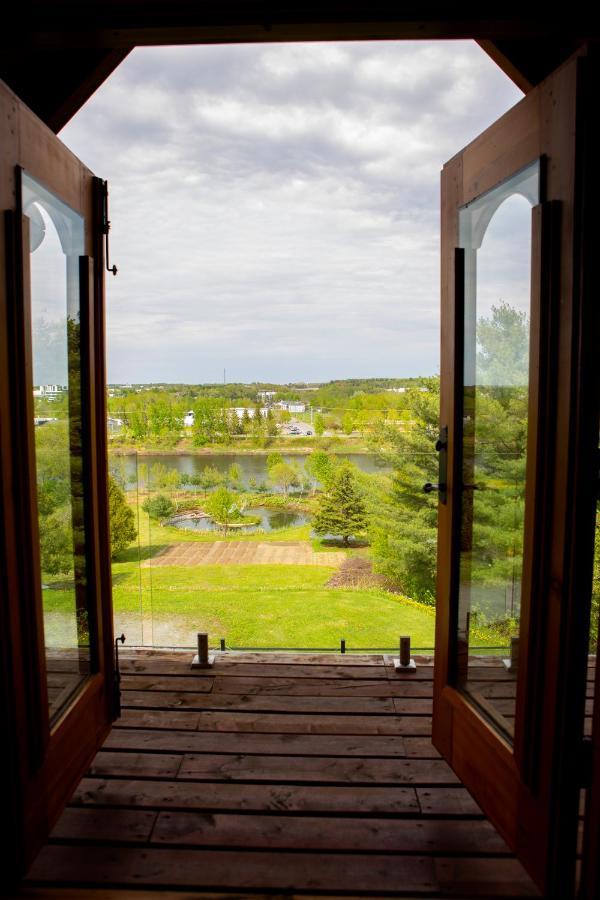 Hebergement "La Maison En Bois Rond" Sainte-Marie Zewnętrze zdjęcie
